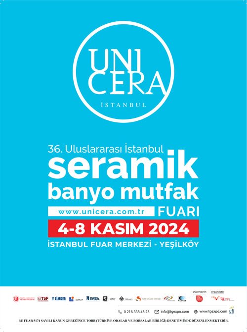 mutfak banyo seramik dergisi adresler unicera